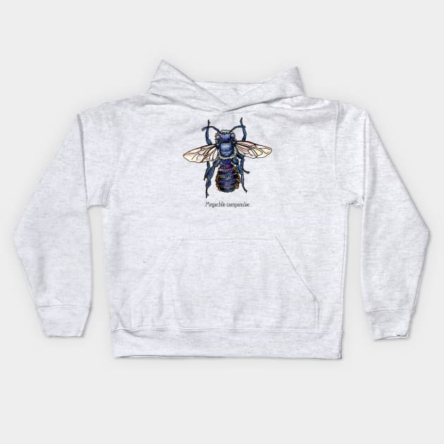 Bellflower Resin Bee Kids Hoodie by ThisIsNotAnImageOfLoss